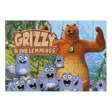 Grizzy and The Lemmings Jigsaw