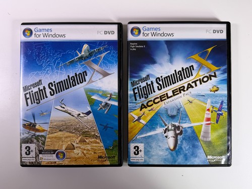 Microsoft flight simulator - x, +