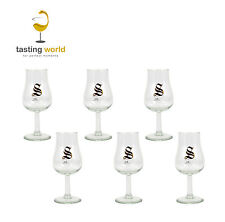 6 Stück SIGNATORY Whisky Nosing-Tasting-Glas Gläser mit Eichstrich 2cl/4cl