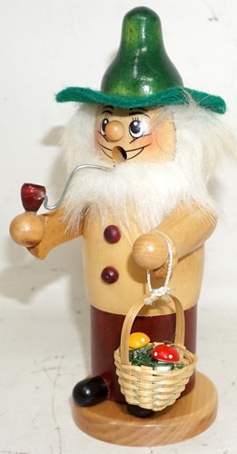 Räuchermann pilzsammler 16cm - räuchermann,