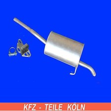 RENAULT CLIO 2 1.2 Endschalldämpfer Endtopf Auspuff Schalldämpfer