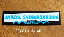 GNU Unreal Lib Tech snowboard Ski Surf Aufkleber Sticker Adesivo 