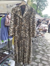 Vintage Mantel mit Tigermuster