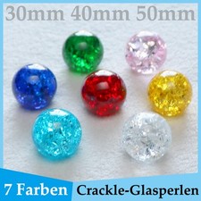 Crackle Glasperlen Glasnuggets