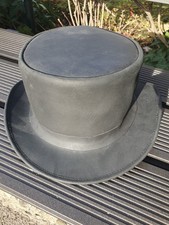 Leder Zylinder schwarz