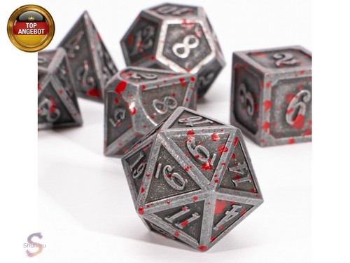 Metal dnd dice set - metal,