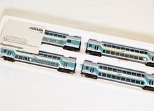 🚆 Märklin 43580 Doppelstockwagen-Set DB Epoche V – 4-teilig, top Zustand 🚆
