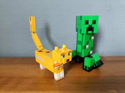 Lego minecraft bigfig creeper - minecraft:,