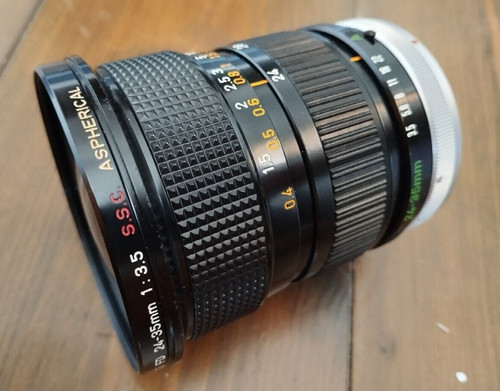 Canon 35mm s - fd, 24-35mm