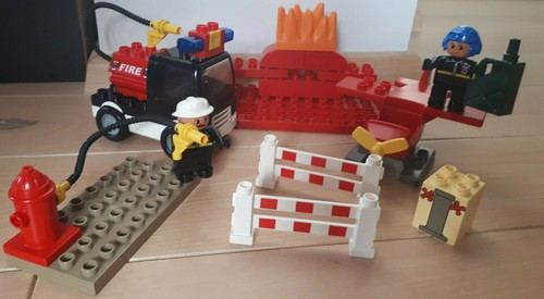 Lego duplo feuerwehrflugzeug - feuerwehrflugzeug, +