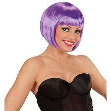 Kurzhaarperücke lila