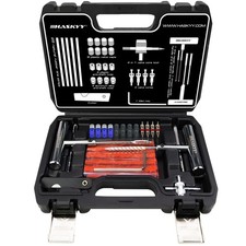 Reifen Reparatur Set Reifen Pannenset Flickzeug 53-tlg für Auto PKW Motorrad SUV