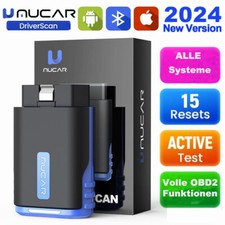 MUCAR DriverScan OBD2 Diagnosegerät Bluetooth 15 Reset Codeleser Alle Systeme