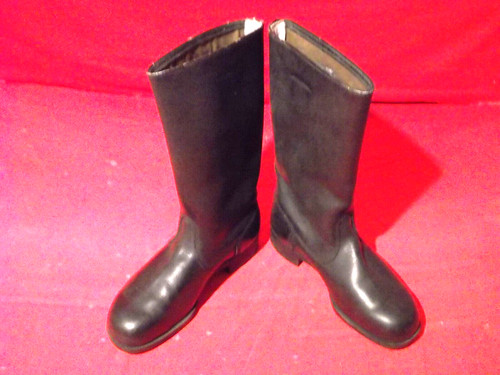 Ddr feuerwehr lederstiefel nva - ddr,