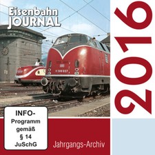 Eisenbahn Journal CD - Jahrgangsarchiv 2016