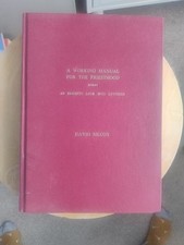 A Working Manual For The