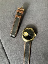 CUSTOMTIME DIGITAL Springende Stunde mechanisch vintage 70er Swiss bicolor-ZB