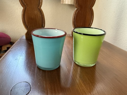 Opalglas becher - becher, /