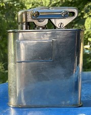 Tischfeuerzeug Silber KW Karl Wieden Deutschland 