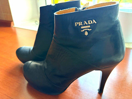 Prada damen stiefeletten - prada, leder