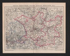 Landkarte map 1893: PROVINZ