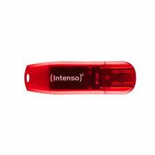 Intenso USB Stick 128GB Speicherstick Rainbow Line rot bulk