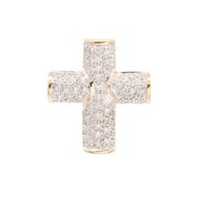 Caren Pfleger Brillant Anhänger in 585/14kt Gold, 0,75ct, 6,2g, H00. 14276