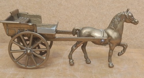 Vintage alte messing - messing, pferde