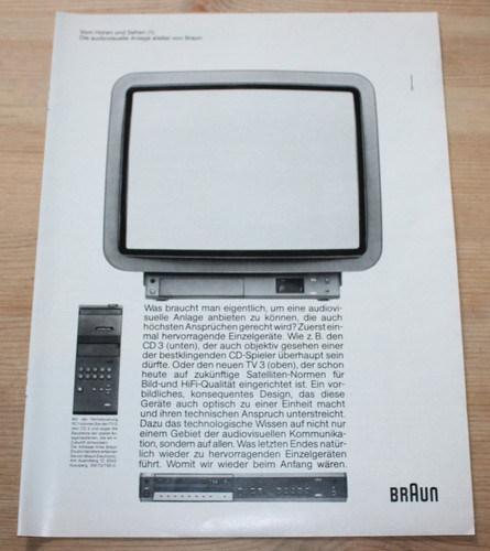Werbung braun atelier von - werbung,