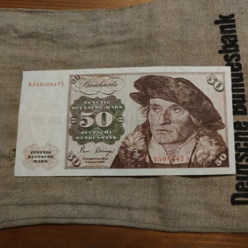 Deutsche mark banknote - deutsche,