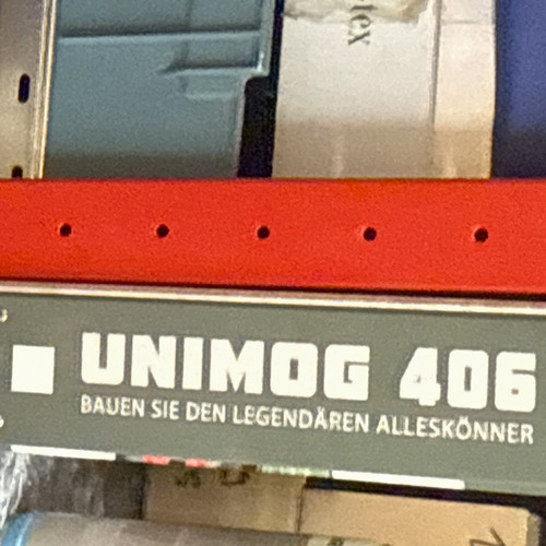 Unimog 406 hachette - unimog, 1