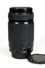 Canon EF 4,0-5,6/75-300 #33151100 auch Vollformat äuss. 2 D.Gebrauchsspuren