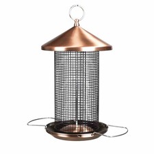 Siena Garden D37194 Futtersäule Kupfer Nüsse 31cm, kupfer
