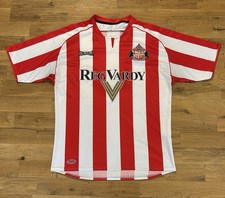 AFC Sunderland Trikot 2005/06 Home - Size L - Original Lonsdale