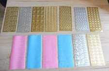 Stickerbogen/Konturensticker - Taufe/Hochzeit/Schriften - verschiedene Motive