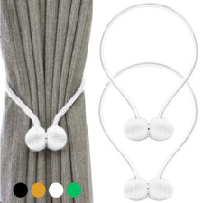 2er Set Raffhalter Gardinenhalter Vorhanghalter Magnetisch Gardinen Binder Deko