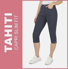 STOOKER TAHITI | blue marine | CAPRI SLIM FIT 7/8 | DAMEN Stretch Denim Jeans
