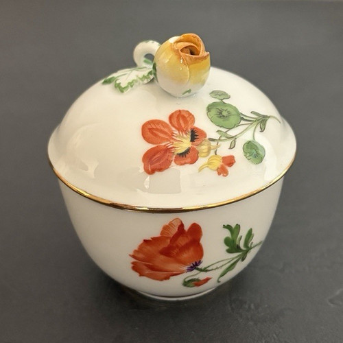 Meissen porzellan zuckerdose - porzellan,