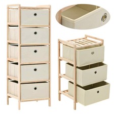 Kommode Sideboard Regal Korbregal Schubladenregal Standregal Mit Stoffkörben