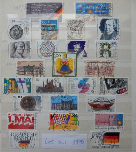 Briefmarken bund lot aus 1990 - lot,