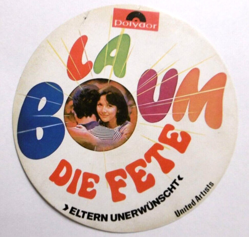 Werbe aufkleber boum die - werbe-aufkleber, la