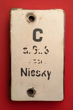 Stellwerk Niesky Emaille -