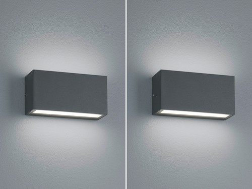 Led wandlampen set aus - led,
