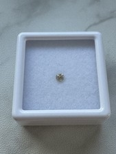 Diamant im Brillant Schliff 0,08 Carat Diamond #4 Top echt mit kl Beschädigung