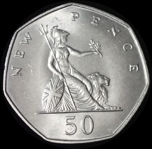 Großbritannien new pence - 50,