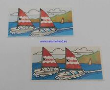 BPZ - Segeljollen "kinder" EU 1989 - 2 Stück im Set - #44