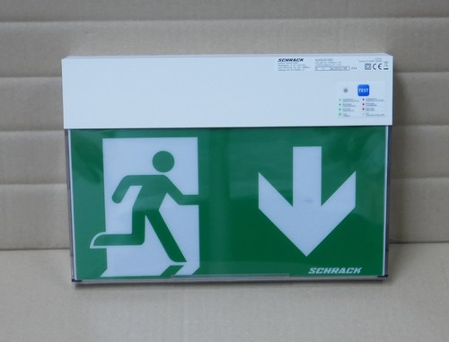 Led notleuchte mit autotest - led,