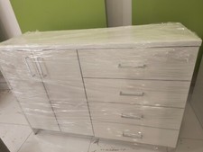 Behandlungszeile Arztschrank Praxiszeile 120x40 Corian komplettmontiert