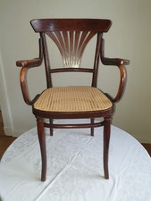 Thonet Fauteuil Nr. 221   Prägestempel ab 1881 auf Frästeller
