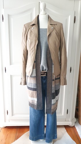 Repeat cashmere luxury biker - cashmere,